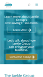 Mobile Screenshot of jaeklegroup.com